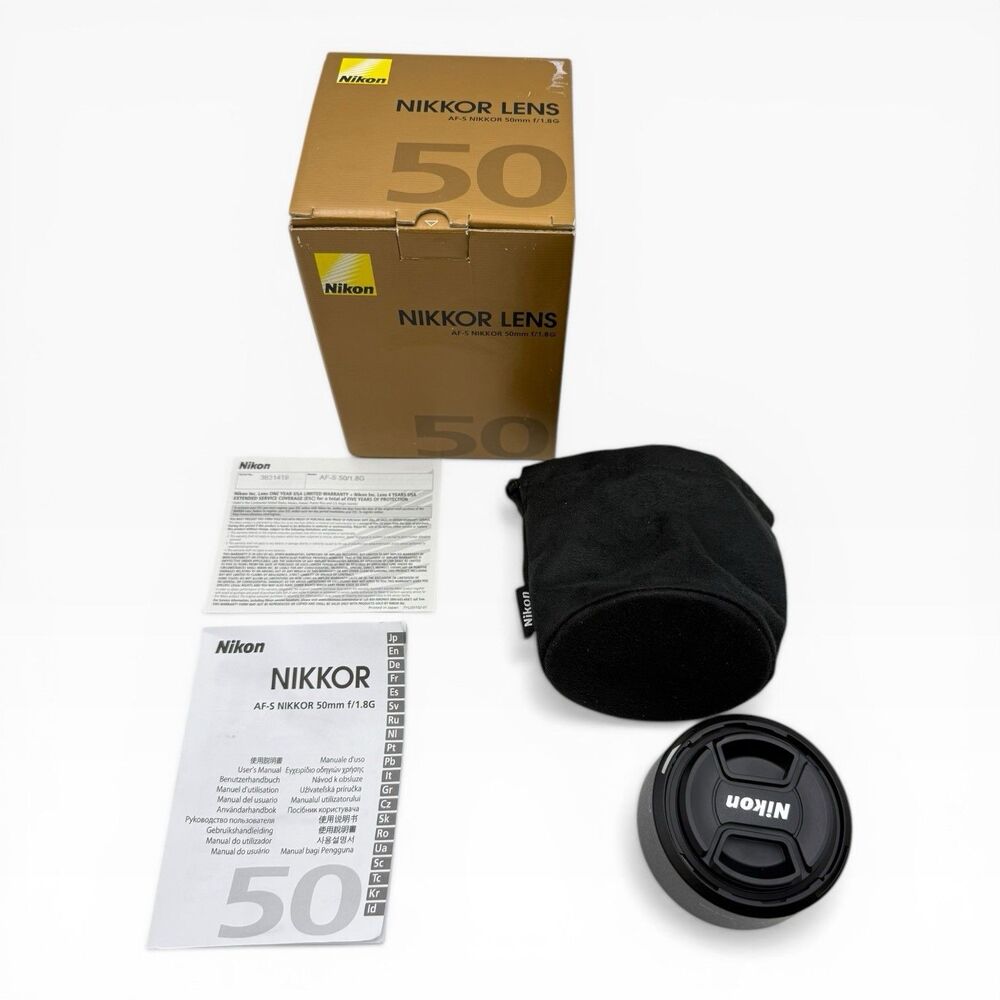 Nikon AF-S NIKKOR 50mm f/1.8G Lens